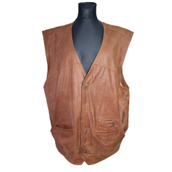 KAMIZELKA MOTOR SKÓRA rozm. 56